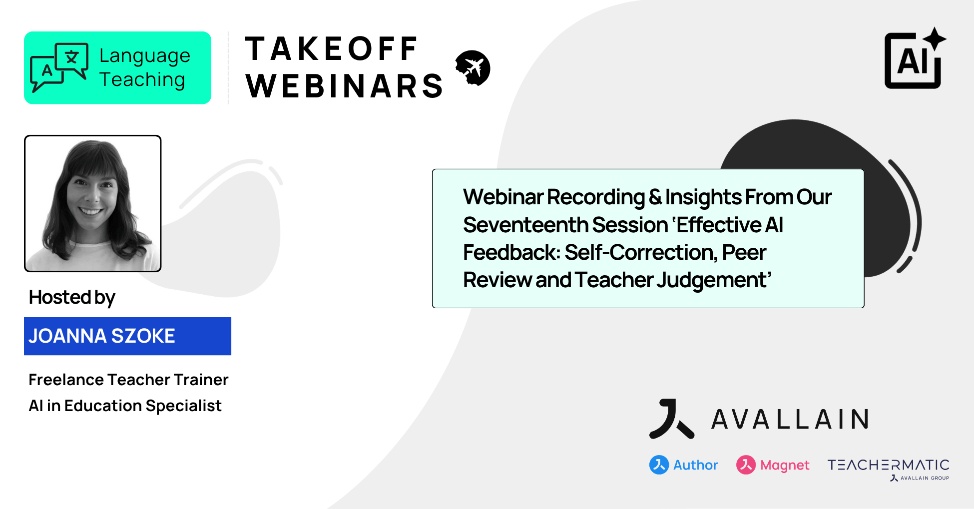Effective AI Feedback Self-Correction, Peer Review and Teacher Judgement